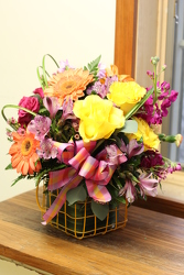Modern Mom Cube from Olney's Flowers of Rome in Rome, NY