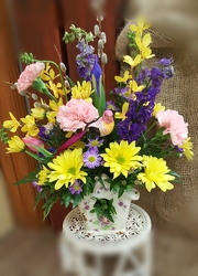 BirdHouse Vase from Olney's Flowers of Rome in Rome, NY