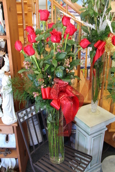1 Dzn 100cm Roses from Olney's Flowers of Rome in Rome, NY