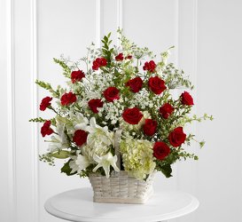 The FTD In Loving Memory Arrangement from Olney's Flowers of Rome in Rome, NY