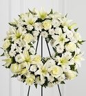 The FTD® Treasured Tribute™ Wreath from Olney's Flowers of Rome in Rome, NY