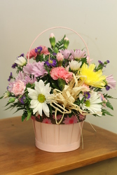 Stunning Mom Pink Basket from Olney's Flowers of Rome in Rome, NY