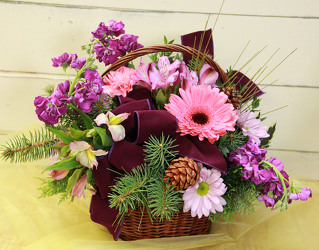 Sugar Plum Basket from Olney's Flowers of Rome in Rome, NY