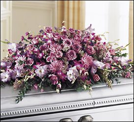 The FTD Loveliness Casket Spray from Olney's Flowers of Rome in Rome, NY