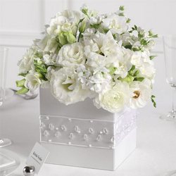 Boxed Reception Centerpiece from Olney's Flowers of Rome in Rome, NY