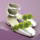 Green & Purple Shoe Decoration from Olney's Flowers of Rome in Rome, NY