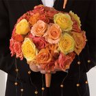Mixed Rose Bridal Bouquet from Olney's Flowers of Rome in Rome, NY