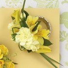 Yellow Mixed Wristlet Corsage from Olney's Flowers of Rome in Rome, NY