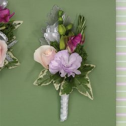 Mixed Flower Boutonniere from Olney's Flowers of Rome in Rome, NY