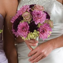 Bridesmaid Bouquet from Olney's Flowers of Rome in Rome, NY