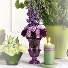 Purple Urn Vase Altar Arrangement from Olney's Flowers of Rome in Rome, NY
