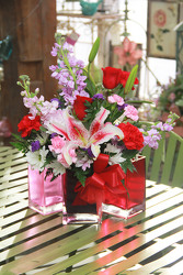 Red Hot Lover Cube from Olney's Flowers of Rome in Rome, NY