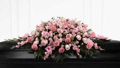 The FTD Sweetly Rest Casket Spray from Olney's Flowers of Rome in Rome, NY