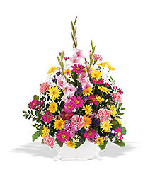 Spring Remembrance Basket from Olney's Flowers of Rome in Rome, NY