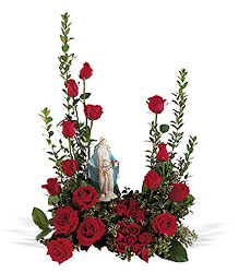 Teleflora's Our Lady of Grace from Olney's Flowers of Rome in Rome, NY