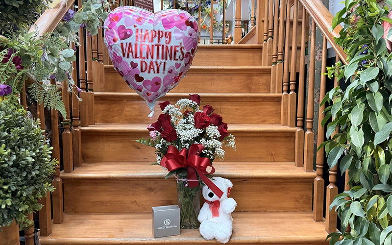 Grand Devotion Valentine's Day Packages from Olney's Flowers