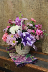 Basket Of Love from Olney's Flowers of Rome in Rome, NY