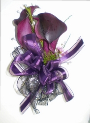 Calla Lily Wrist Corsage from Olney's Flowers of Rome in Rome, NY