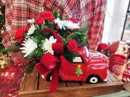 Christmas Truck from Olney's Flowers of Rome in Rome, NY