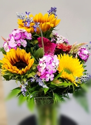 Farmer Garden Vase from Olney's Flowers of Rome in Rome, NY