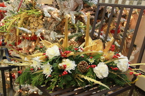 Gold Snowflake from Olney's Flowers of Rome in Rome, NY