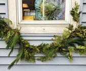 Fresh Mixed Green Holiday Rope from Olney's Flowers of Rome in Rome, NY