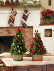 Holiday Flower Tree from Olney's Flowers of Rome in Rome, NY