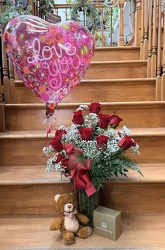 Grand Devotion package D from Olney's Flowers of Rome in Rome, NY