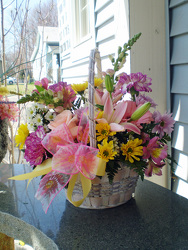 Mother's Love Basket from Olney's Flowers of Rome in Rome, NY