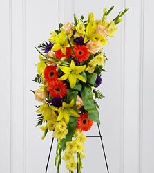 The FTD® Heaven Light™ Standing Spray from Olney's Flowers of Rome in Rome, NY