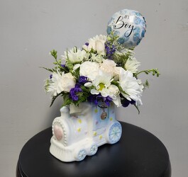 Baby Boy Keepsake from Olney's Flowers of Rome in Rome, NY