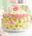 Birthday Flower Cake from Olney's Flowers of Rome in Rome, NY