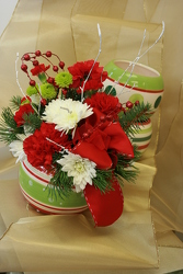 Christmas Ball from Olney's Flowers of Rome in Rome, NY
