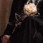 Composite Rose with Wire and Jewel Stem from Olney's Flowers of Rome in Rome, NY