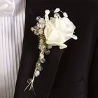 White Rose Boutonniere from Olney's Flowers of Rome in Rome, NY