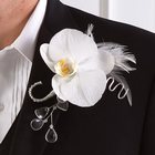 White Orchid Boutonniere from Olney's Flowers of Rome in Rome, NY