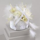 White Flower Girl Purse from Olney's Flowers of Rome in Rome, NY