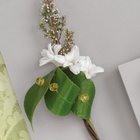 Stephanotis & Leaf Corsage from Olney's Flowers of Rome in Rome, NY