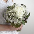 Roses and Baby's Breath Bouquet from Olney's Flowers of Rome in Rome, NY