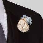 Shell Boutonniere from Olney's Flowers of Rome in Rome, NY