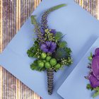 Mixed Lavender & Green Corsage from Olney's Flowers of Rome in Rome, NY