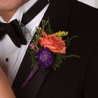 Orange Rose Boutonniere from Olney's Flowers of Rome in Rome, NY