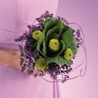 Green & Purple Bridesmaid Bouquet from Olney's Flowers of Rome in Rome, NY