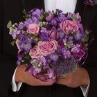 Mixed Lavender Bridal Bouquet from Olney's Flowers of Rome in Rome, NY