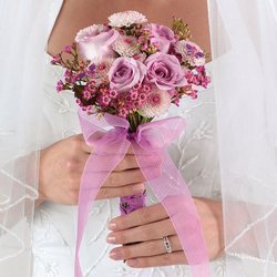 Clutch Bridal Bouquet from Olney's Flowers of Rome in Rome, NY
