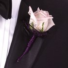 Lavender Rose Boutonniere from Olney's Flowers of Rome in Rome, NY