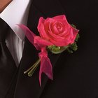 Pink Rose Boutonniere from Olney's Flowers of Rome in Rome, NY