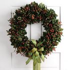 Mixed Hypericum Wreath from Olney's Flowers of Rome in Rome, NY