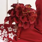 Red Calla Lily Bridal Bouquet from Olney's Flowers of Rome in Rome, NY