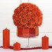 Medium Orange Gerbera Sphere Arrangement from Olney's Flowers of Rome in Rome, NY